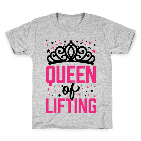 Queen Of Lifting Kids T-Shirt