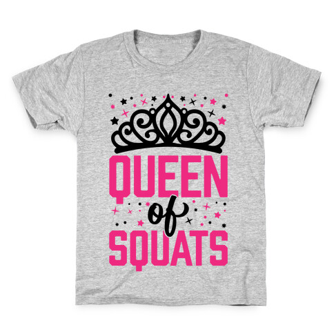 Queen Of Squats Kids T-Shirt