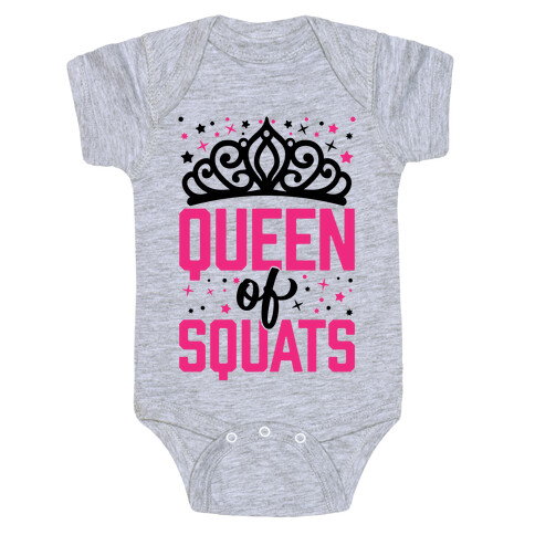 Queen Of Squats Baby One-Piece