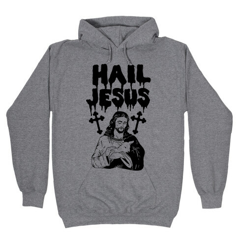 Hail Jesus Hooded Sweatshirt