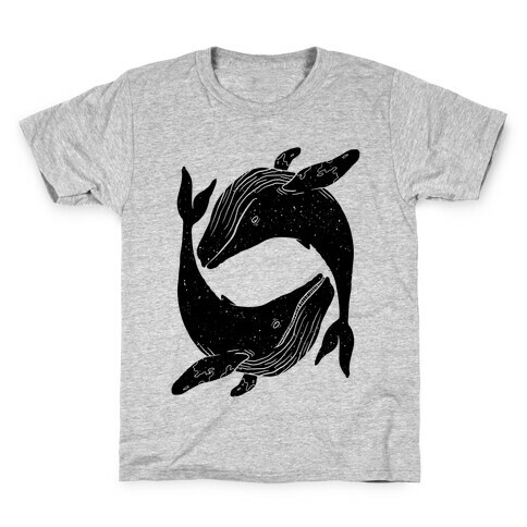 The Circle of Whales Kids T-Shirt
