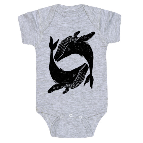 The Circle of Whales Baby One-Piece