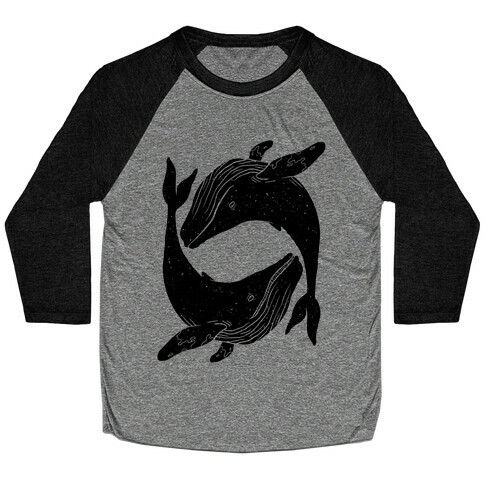 The Circle of Whales Baseball Tee