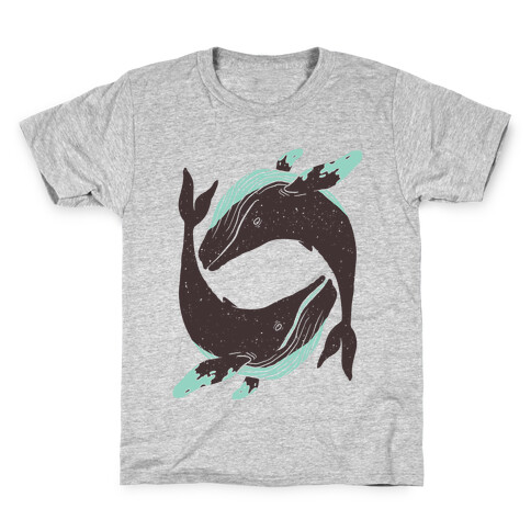 The Circle of Whales Kids T-Shirt