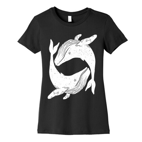 The Circle of Whales Womens T-Shirt