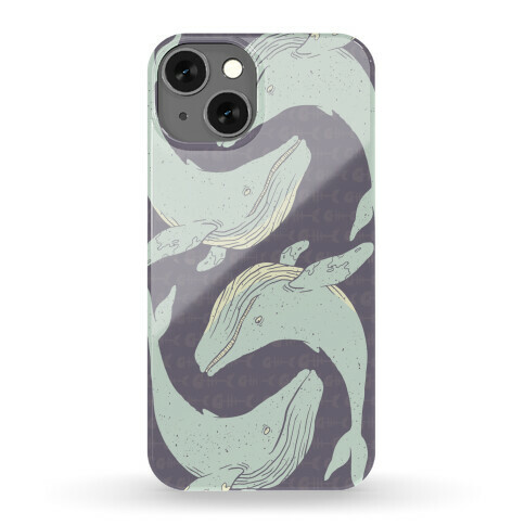 The Circle of Whales Phone Case