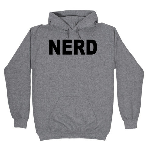 Nerd Hooded Sweatshirt