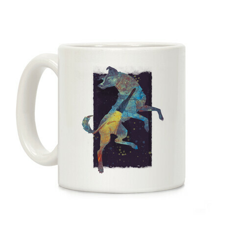 Astronaut Dog Laika Coffee Mug