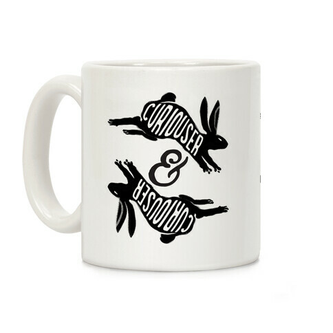 Curiouser And Curiouser Coffee Mug