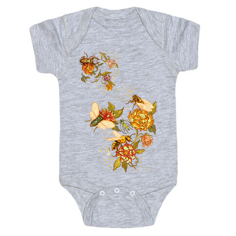 Florals & Insects Baby One-Piece