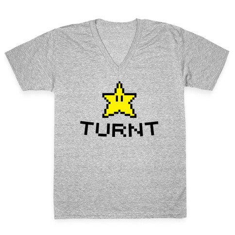 8-Bit Turnt V-Neck Tee Shirt