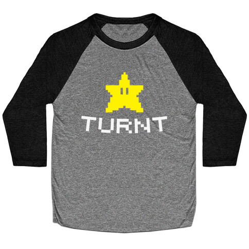 8-Bit Turnt Baseball Tee