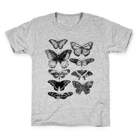 Butterfly Species Kids T-Shirt