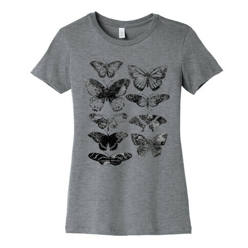 Butterfly Species Womens T-Shirt