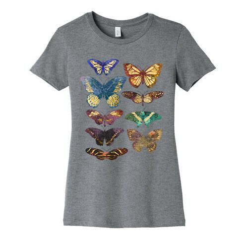 Butterfly Species Womens T-Shirt