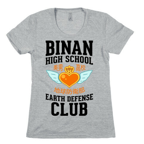 Binan High School Earth Defense Club Womens T-Shirt