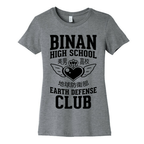 Binan High School Earth Defense Club Womens T-Shirt