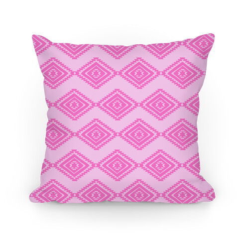 Aztec Diamond Pattern Pillow