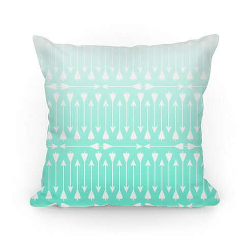Bow Arrow Stripe Pattern Pillow