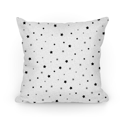 Twinkling Stars Pattern Pillow