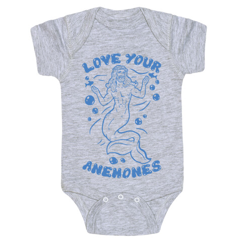Love Your Anemones Baby One-Piece