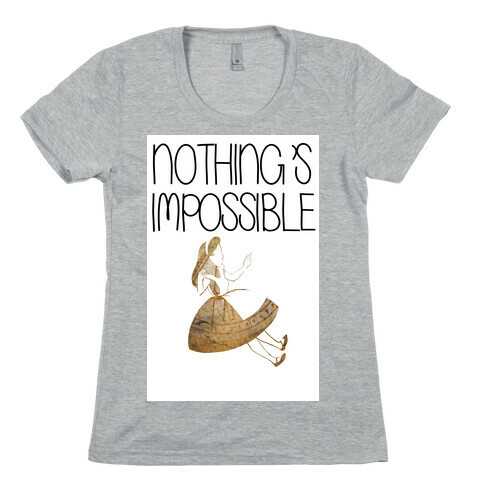 Wonderland: Nothing's Impossible Womens T-Shirt