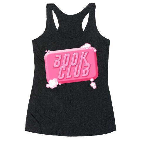 Book Club (Fight Club Parody) Racerback Tank Top