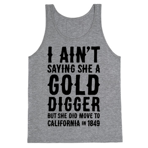 Gold Digger Tank Top