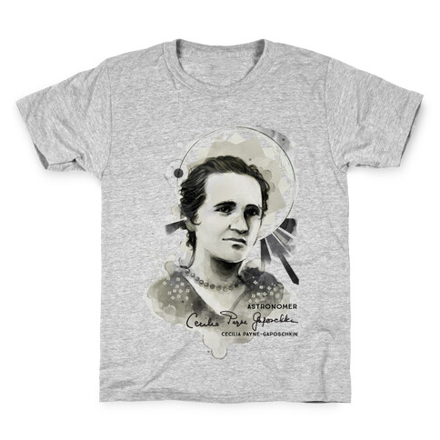 Cecilia Payne-Gaposchkin Famous Astronomer Kids T-Shirt