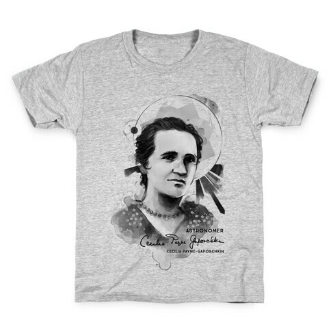 Cecilia Payne-Gaposchkin Famous Astronomer Kids T-Shirt
