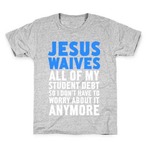 Jesus Waives Kids T-Shirt