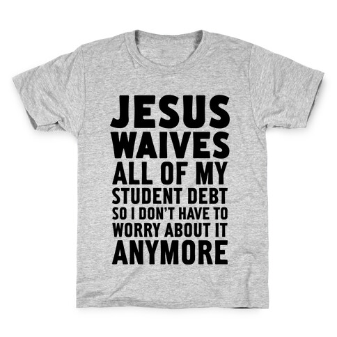 Jesus Waives Kids T-Shirt