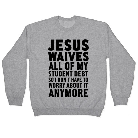 Jesus Waives Pullover