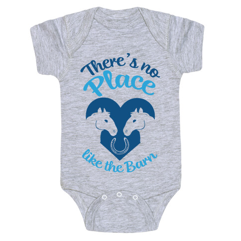 There's No Place Like The Barn Baby One-Piece