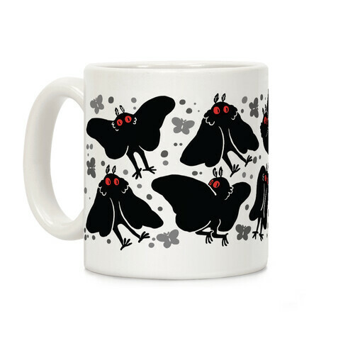 Cute Mothman Pattern Coffee Mug