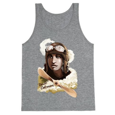 Queen Bess (Elizabeth "Bessie" Coleman) Tank Top