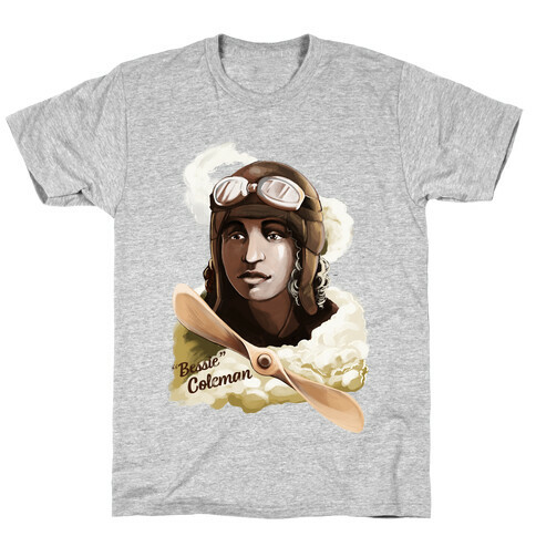 Queen Bess (Elizabeth "Bessie" Coleman) T-Shirt