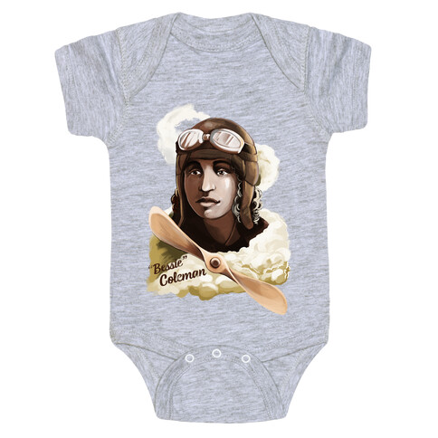 Queen Bess (Elizabeth "Bessie" Coleman) Baby One-Piece