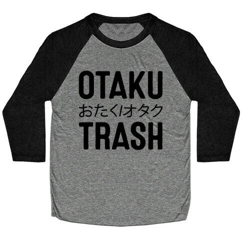 Oktaku Trash Baseball Tee