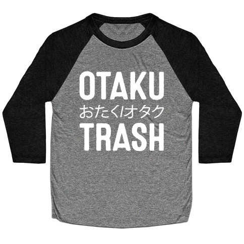 Oktaku Trash Baseball Tee