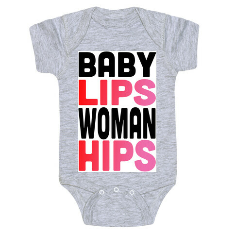 Baby Lips, Woman hips  Baby One-Piece
