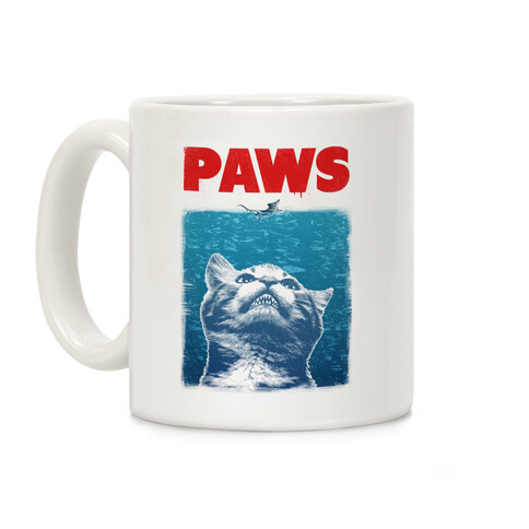 PAWS (JAWS Parody) Coffee Mug