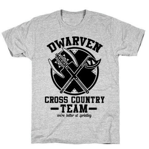 Dwarven Cross Country Team T-Shirt
