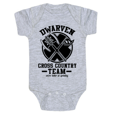 Dwarven Cross Country Team Baby One-Piece