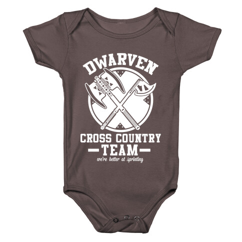 Dwarven Cross Country Team Baby One-Piece