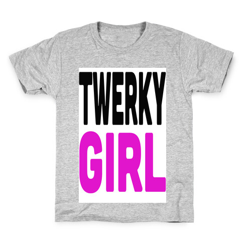 Twerky Girl Kids T-Shirt