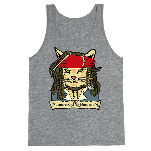 Cats of the Caribbean Tank Top