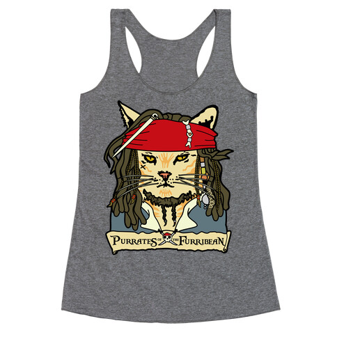 Cats of the Caribbean Racerback Tank Top