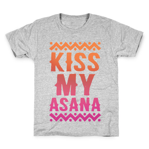 Kiss My Asana Kids T-Shirt
