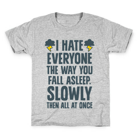 I Hate Everyone (TFIOS) Kids T-Shirt